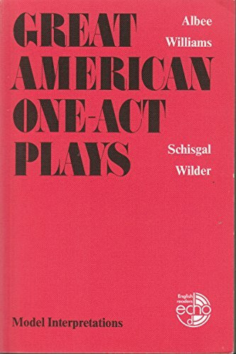 Great American One-act Plays: Model interpretations (Klett English Editions)