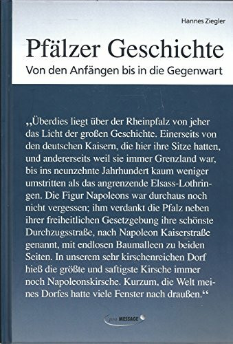 Pfälzer Geschichte: Von den Anfängen bis in die Gegenwart