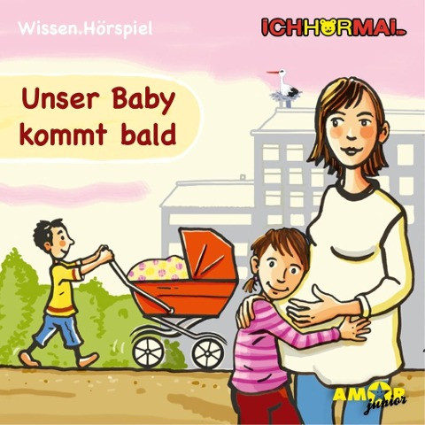 Unser Baby kommt bald. CD + Ausmalheft