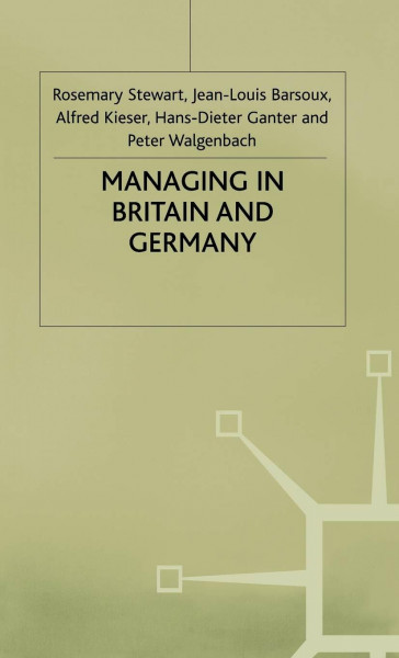 Managing in Britain and Germany