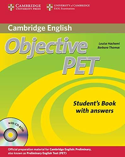 Objective Pet Self-Study Pack (Student's Book with Answers and Audio Cds(3)) [With CDROM and 2 Audio CDs]