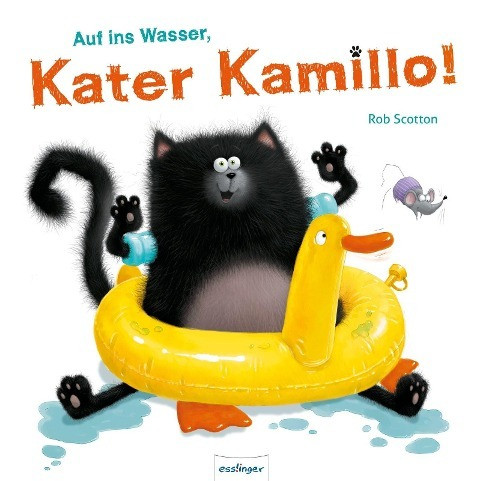 Auf ins Wasser, Kater Kamillo!