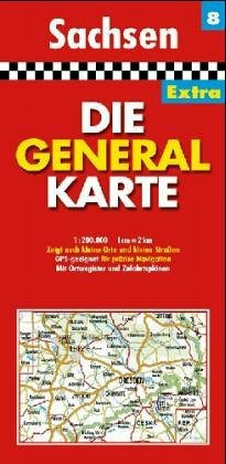 Die Generalkarten Deutschland Extra, 12 Bl., Bl.8, Sachsen