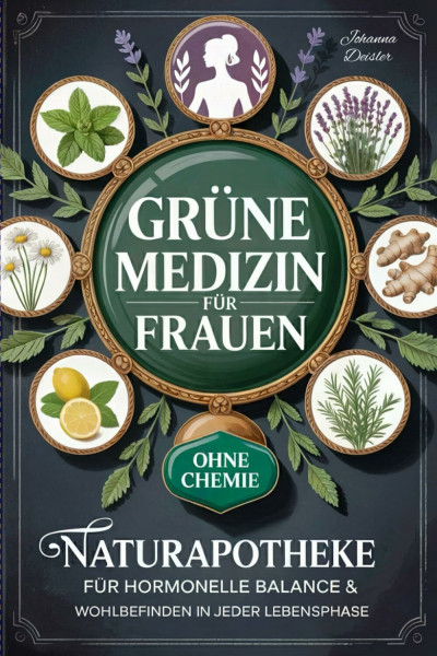 Grüne Medizin für Frauen: Alles, was Sie über Heilpflanzen und Kräuter wissen müssen: Ihre Naturapotheke für hormonelle Balance und Wohlbefinden in jeder Lebensphase – ab sofort gesund ohne Chemie