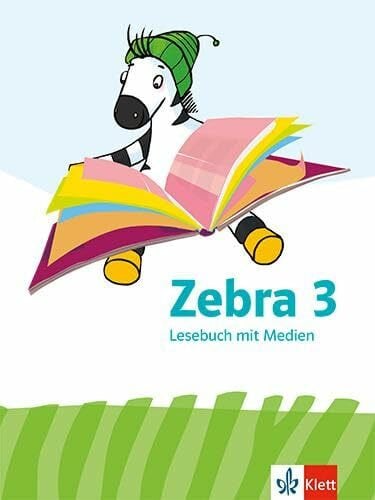 Zebra 3: Lesebuch mit Medien Klasse 3 (Zebra. Ausgabe ab 2024)