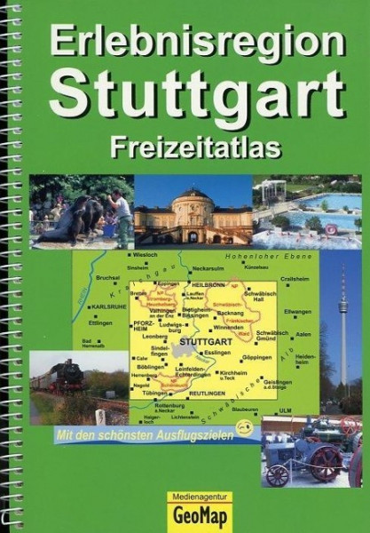 Erlebnisregion Stuttgart Freizeitatlas 1 : 150. 000