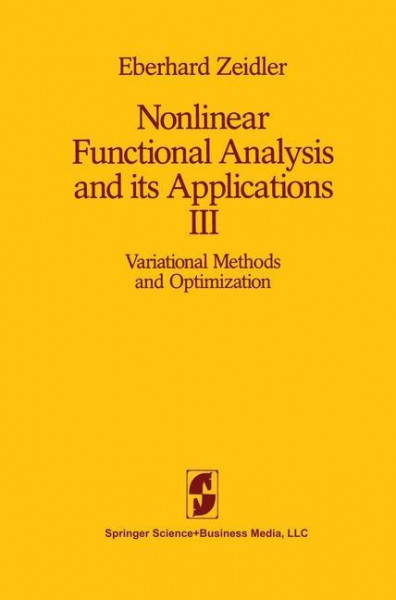 Nonlinear Functional Analysis and its Applications