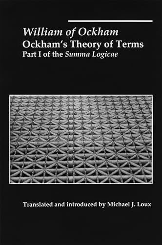 Ockham's Theory of Terms: Part I of the Summa Logicae