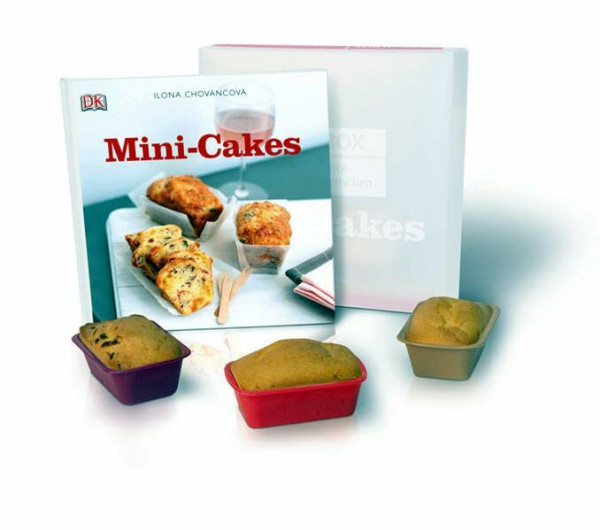 Mini-Cakes: 39 Rezepte + 6 Silikonförmchen