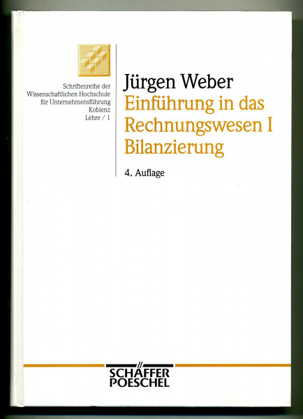 Einführung in das Rechnungswesen I. Bilanzierung
