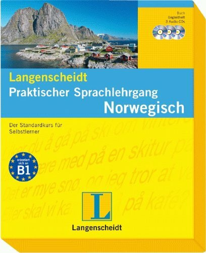 Langenscheidt Praktischer Sprachlehrgang Norwegisch - Buch und 3 Audio-CDs + Begleitheft: Der Standardkurs für Selbstlerner
