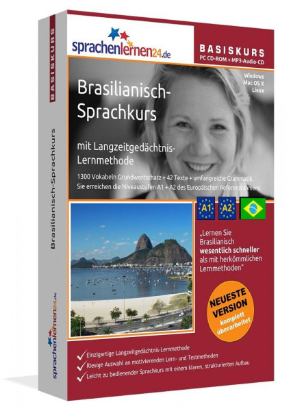 Sprachenlernen24.de Brasilianisch-Basis-Sprachkurs. CD-ROM