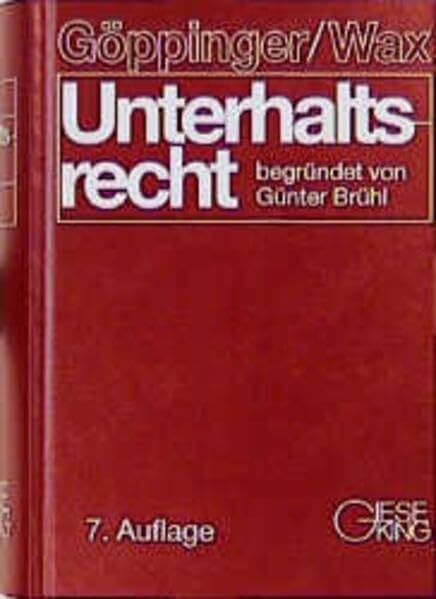 Unterhaltsrecht