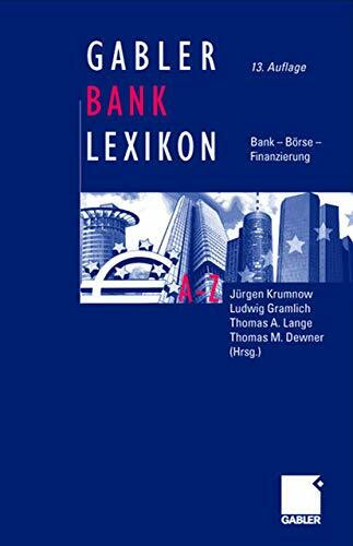 Gabler Bank Lexikon