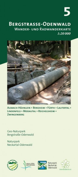 Bergstraße-Odenwald 1:20.000