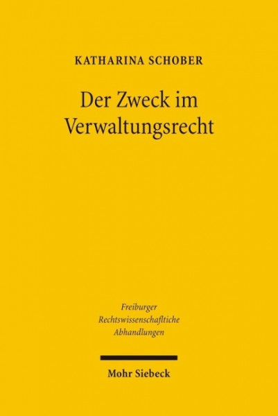 Der Zweck im Verwaltungsrecht