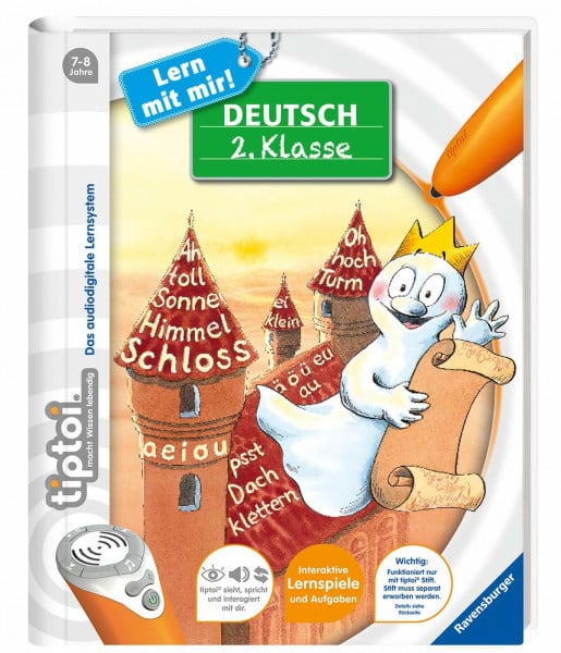 tiptoi® Deutsch 2. Klasse: Interaktive Lernspiele und Aufgaben (tiptoi® Lern mit mir!)