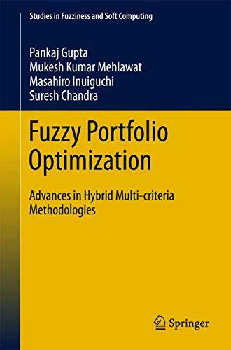 Fuzzy Portfolio Optimization: Advances in Hybrid Multi-criteria Methodologies (Studies in Fuzziness and Soft Computing, 316, Band 316)
