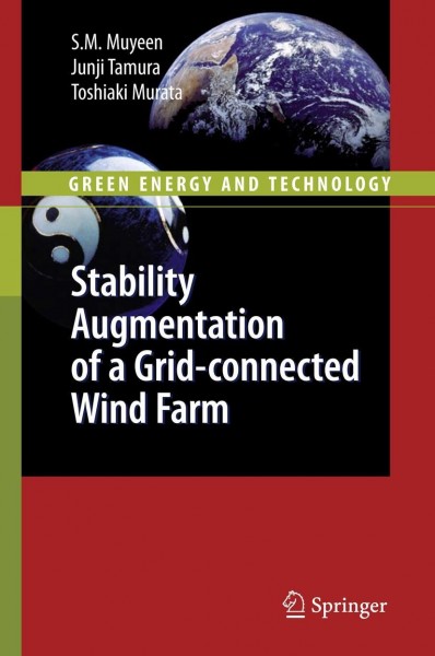 Stability Augmentation of a Grid-connected Wind Farm