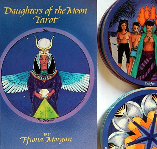 Daughters of the Moon Tarot: Set: Buch mit Tarotkarten