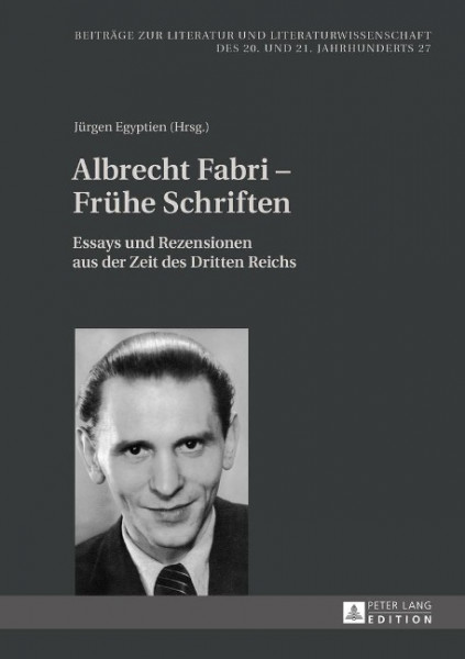 Albrecht Fabri - Frühe Schriften