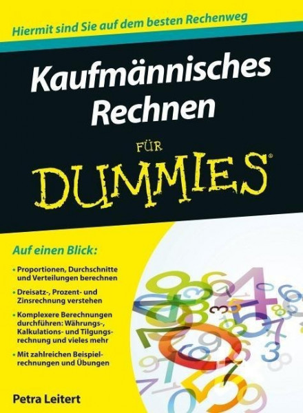 Kaufmännisches Rechnen für Dummies