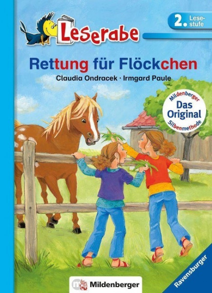 Leserabe mit Mildenberger. Leichter lesen lernen mit der Silbenmethode: Rettung für Flöckchen