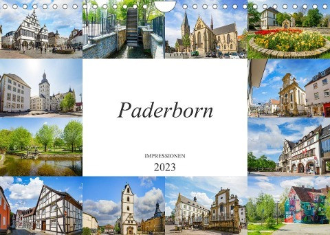 Paderborn Impressionen (Wandkalender 2023 DIN A4 quer)