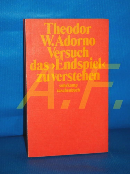 Versuch, das "Endspiel" zu verstehen. Aufsätze zur Literatur des 20. Jahrhunderts I