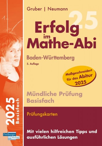 Erfolg im Mathe-Abi Mündliche Prüfung Basisfach Baden-Württemberg