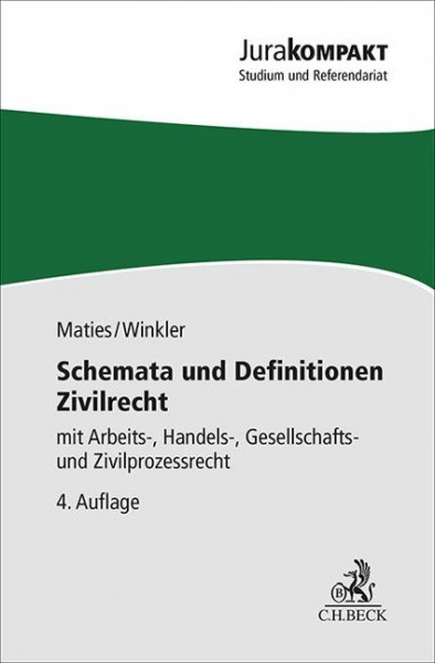 Schemata und Definitionen Zivilrecht