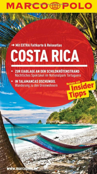 MARCO POLO Reiseführer Costa Rica: Reisen mit Insider-Tipps. Mit EXTRA Faltkarte & Reiseatlas