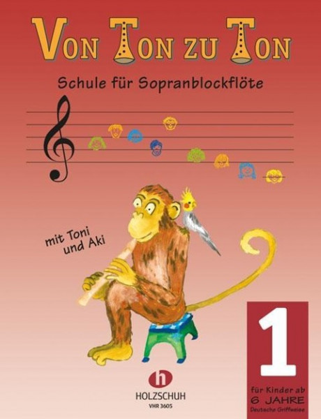 Von Ton zu Ton 1 (deutsche Griffweise)