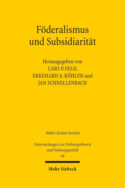 Föderalismus und Subsidiarität