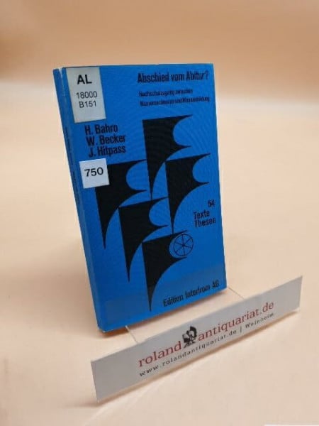 Abschied vom Abitur? Hochschulzugang zwischen Numerus clausus und Massenbildung