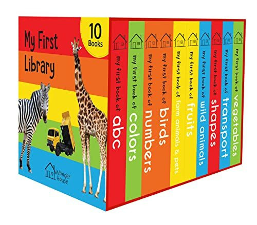 My First Library: Boxset of Board Books for Kids (My First Book of)