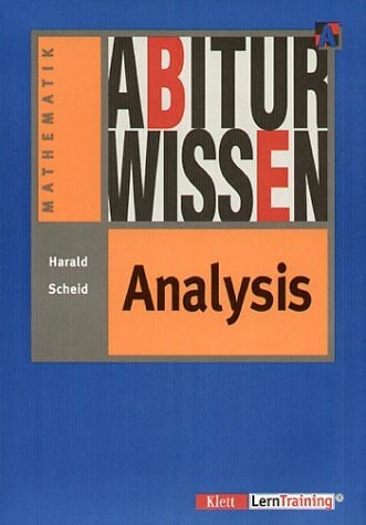 Abiturwissen, Analysis
