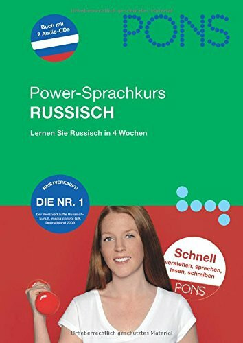 PONS Power-Sprachkurs Russisch: Russisch für Anfänger; Lernen Sie Russisch in 4 Wochen