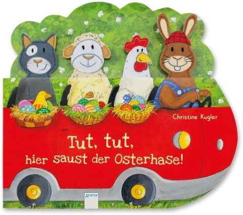 Tut, tut, hier saust der Osterhase!