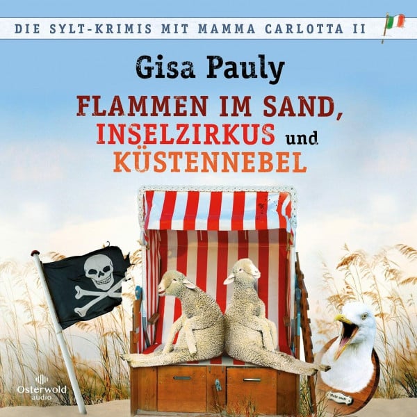 Die Sylt-Krimis mit Mamma Carlotta II (Mamma Carlotta ): Flammen im Sand, Inselzirkus, Küstennebel : 3 CDs | MP3 Band 12 und 13