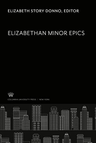 Elizabethan Minor Epics