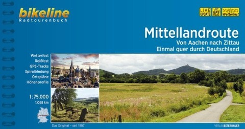 Bikeline Radtourenbuch Mittellandroute