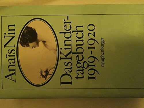 Das Kindertagebuch 1919 - 1920