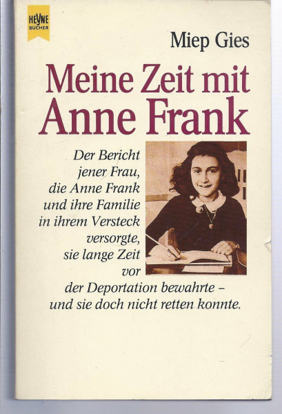 Meine Zeit mit Anne Frank