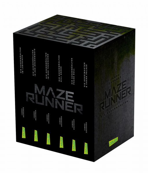 Maze-Runner-Schuber (6 Bände im Taschenbuch-Schuber inklusive Bonusband mit »Crank Palace« und »Die Geheimakten«): Sammelband (Die Auserwählten - Maze Runner)
