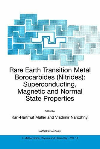 Rare Earth Transition Metal Borocarbides (Nitrides): Superconducting, Magnetic And Normal State Properties (Nato Science Series Ii: (Closed)) (NATO ... Physics and Chemistry, 14, Band 14)