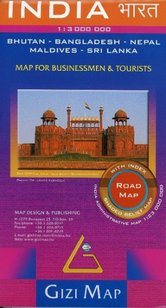 India Road Map 1 : 3 000 000