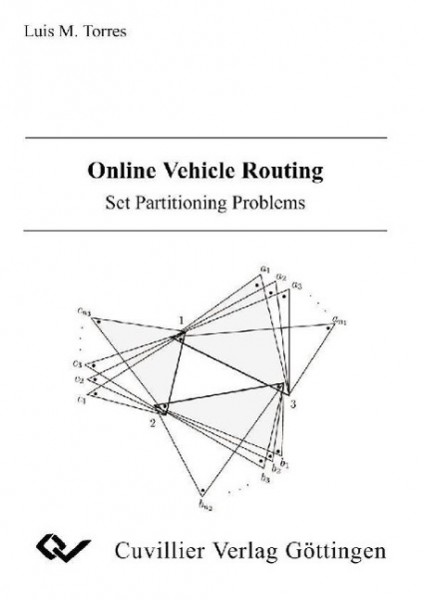 Online Vehicle Routing Set Partitioning Problems