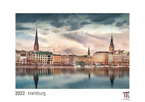 Hamburg 2022 - White Edition - Timokrates Kalender, Wandkalender, Bildkalender - DIN A3 (42 x 30 cm)