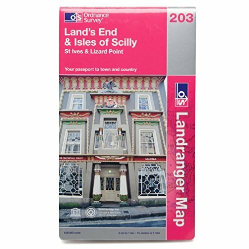 Land's End & Isles of Scilly, St Ives & Lizard Point (OS Landranger Map) Land's End & Isles of Scilly, St Ives & Lizard Point (OS Landranger Map)